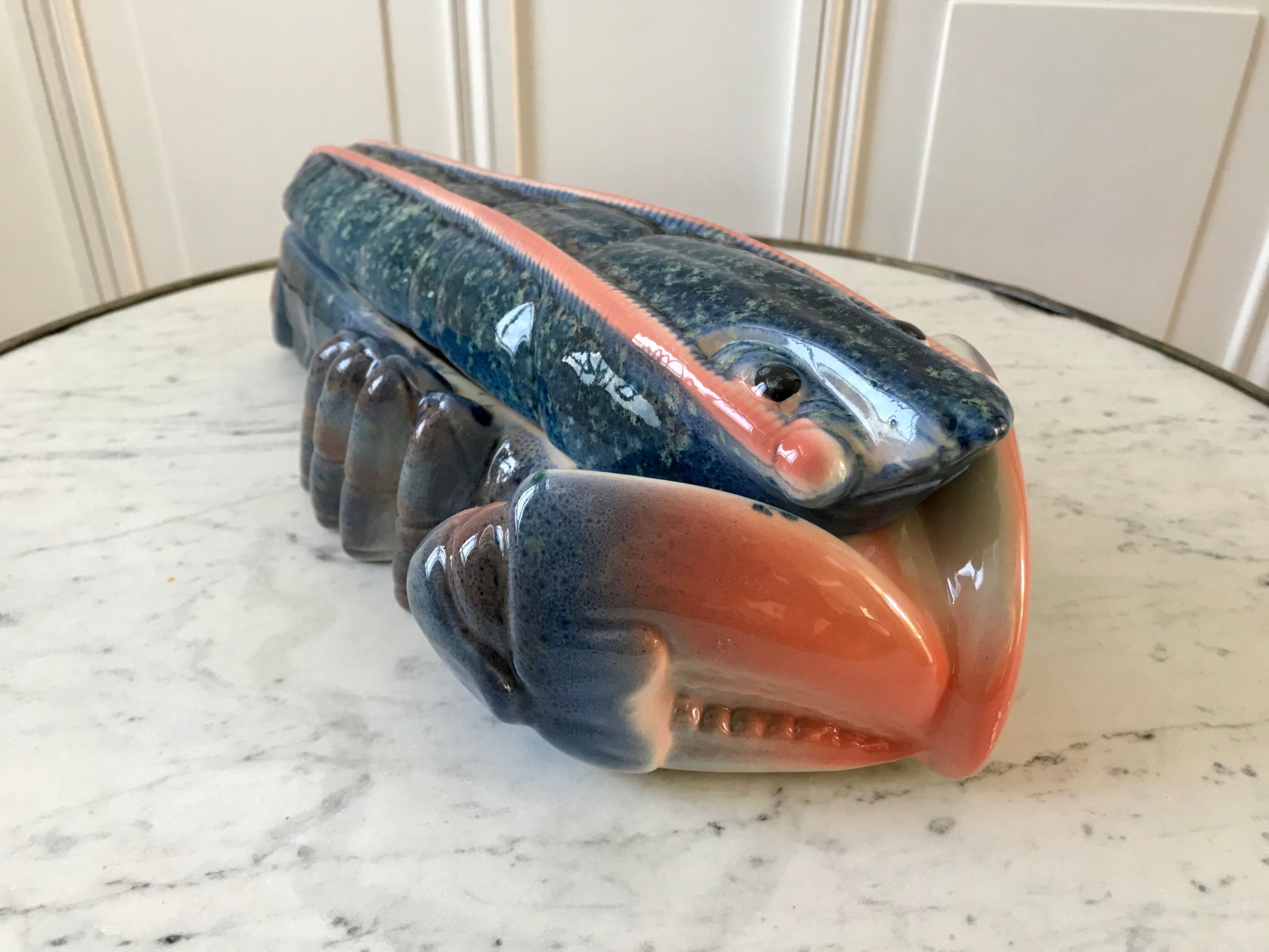 Lobster in vintage slurry