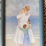 4 cadres femme et enfants