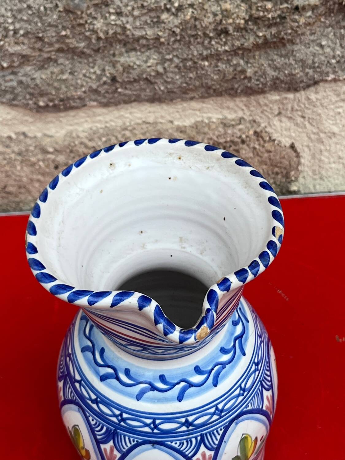Ceramic pitcher