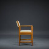 Mid-Century Armchair Teak and Woole, 1960s