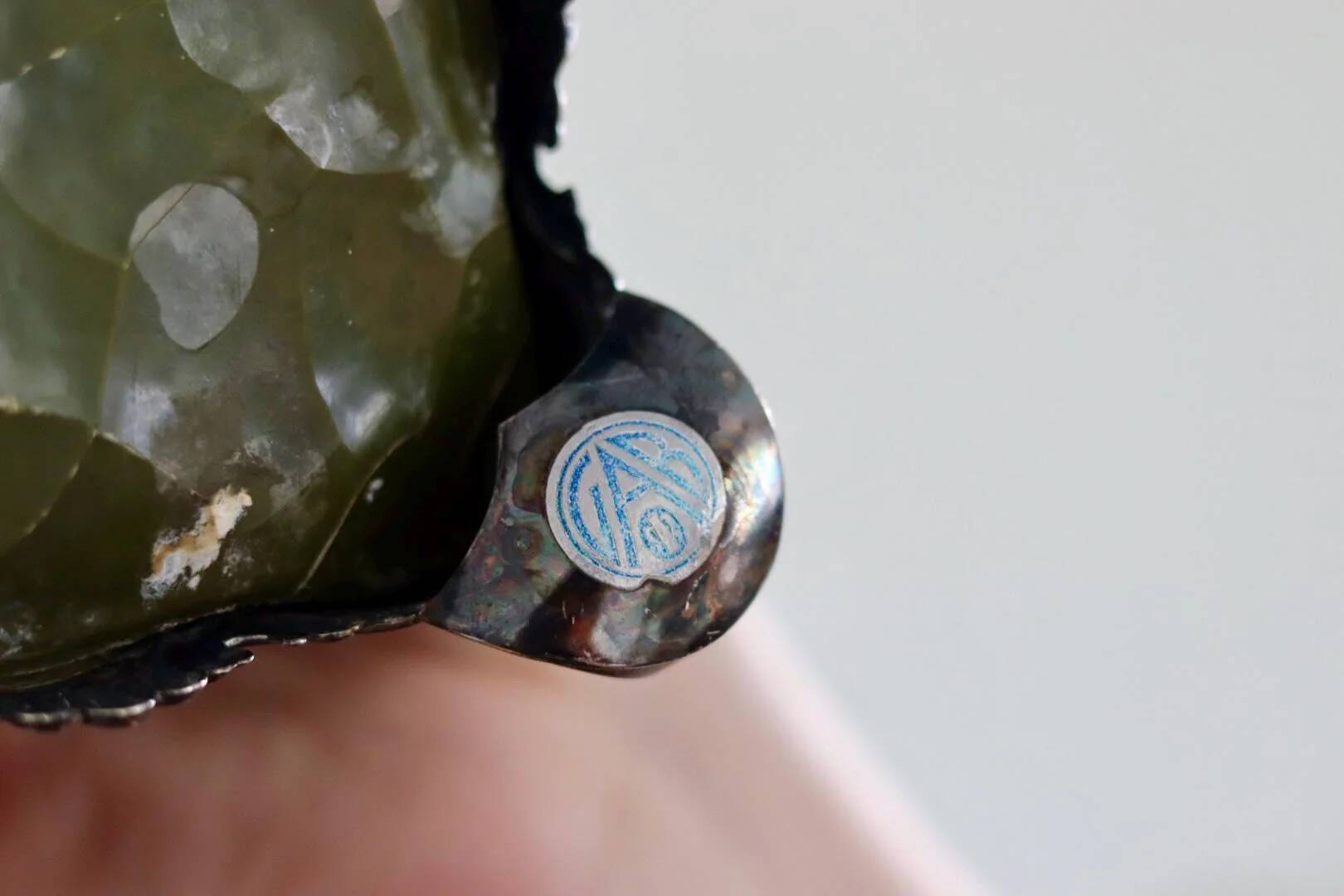 Pair of silver plated vintage candle holders by GAB Sweden