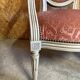 Pair of medallion armchairs