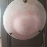 Art Deco glass paste chandelier