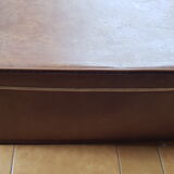 Vintage brown suitcase