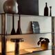 Italian design bookcase/room divider from the 1970s