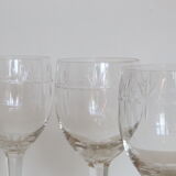 Wine glasses from the 1940