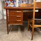 Bureau danois double face en teck, 1960