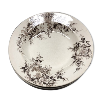 Hollow plate "Pompadour"