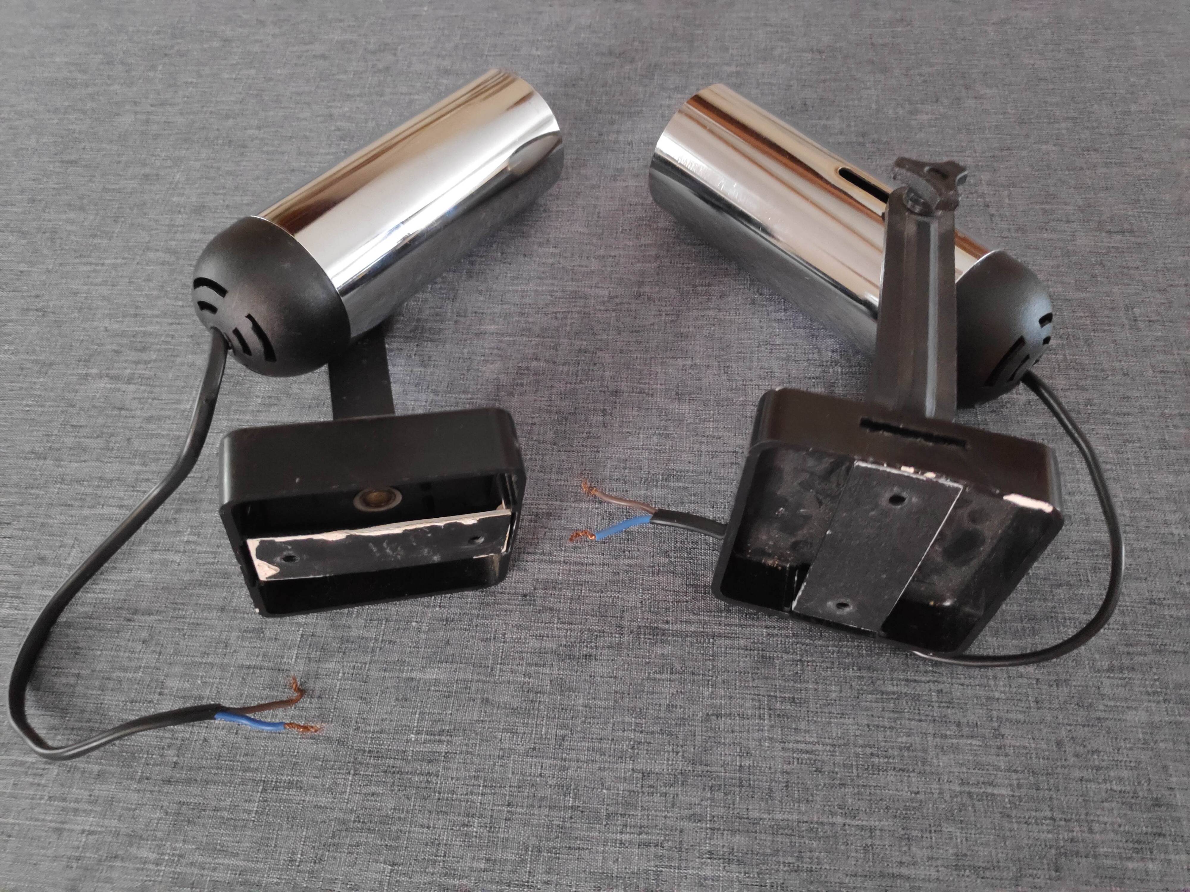 Pair of Targetti Sankey spotlights/wall lights