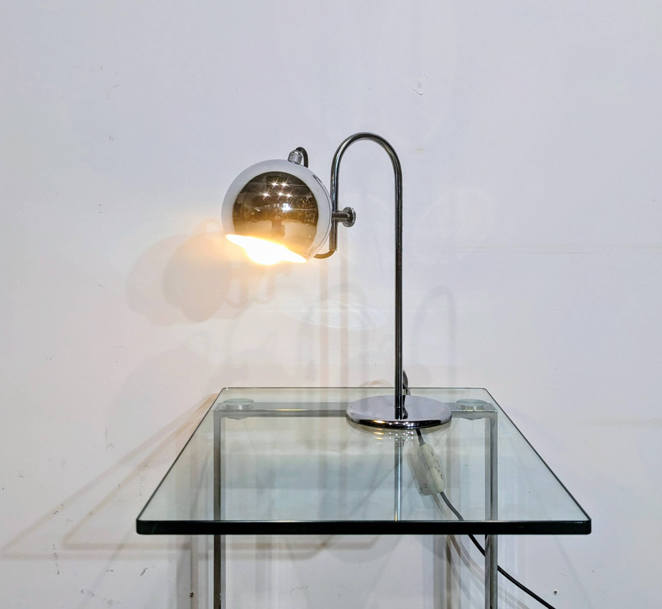 1970s "space-age" table lamp