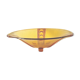 Large serving dish or amber-coloured compotier