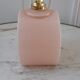Suspension in powder pink opaline art deco 30s-40s