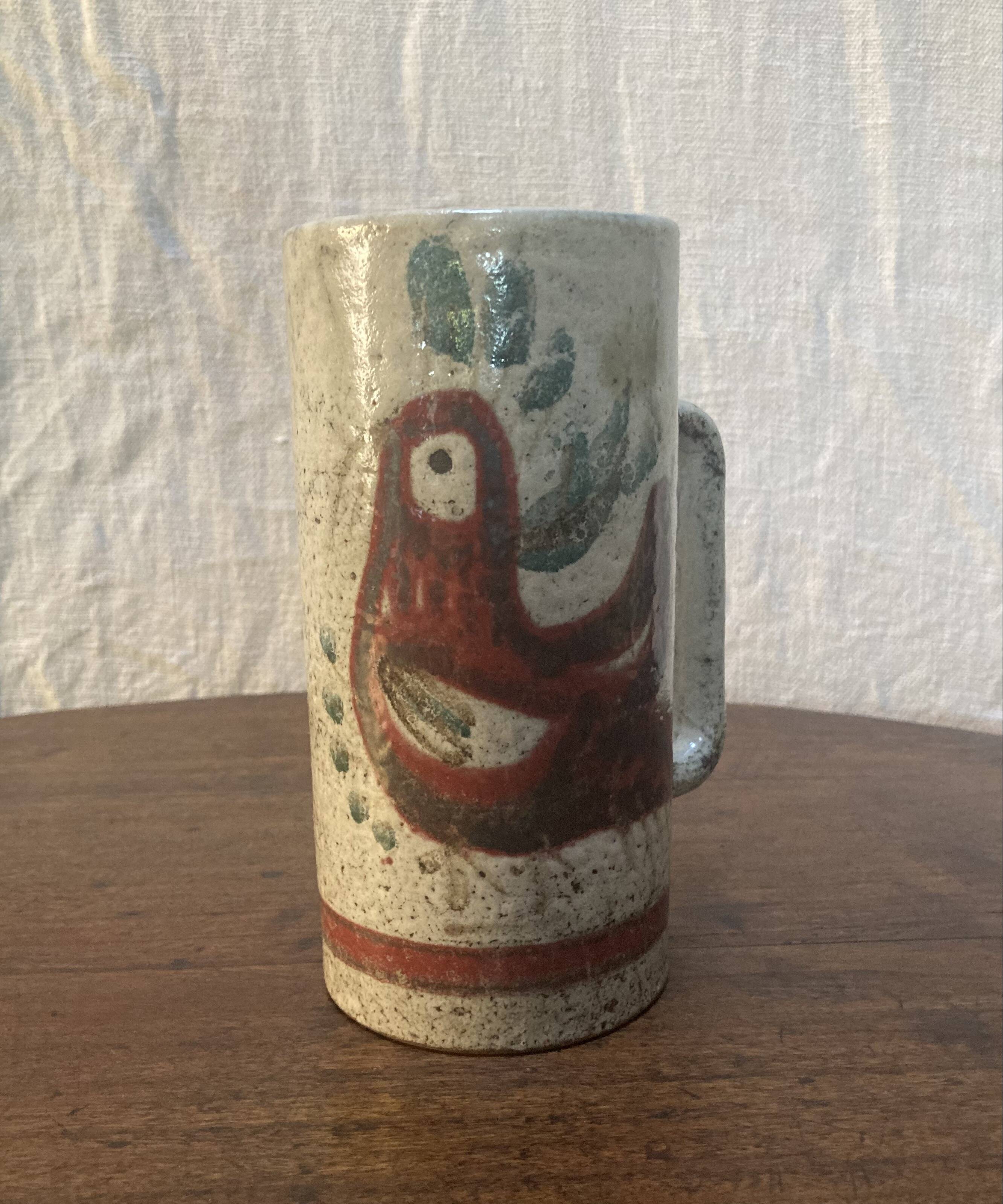 Chope en céramique. Gustave Reynaud