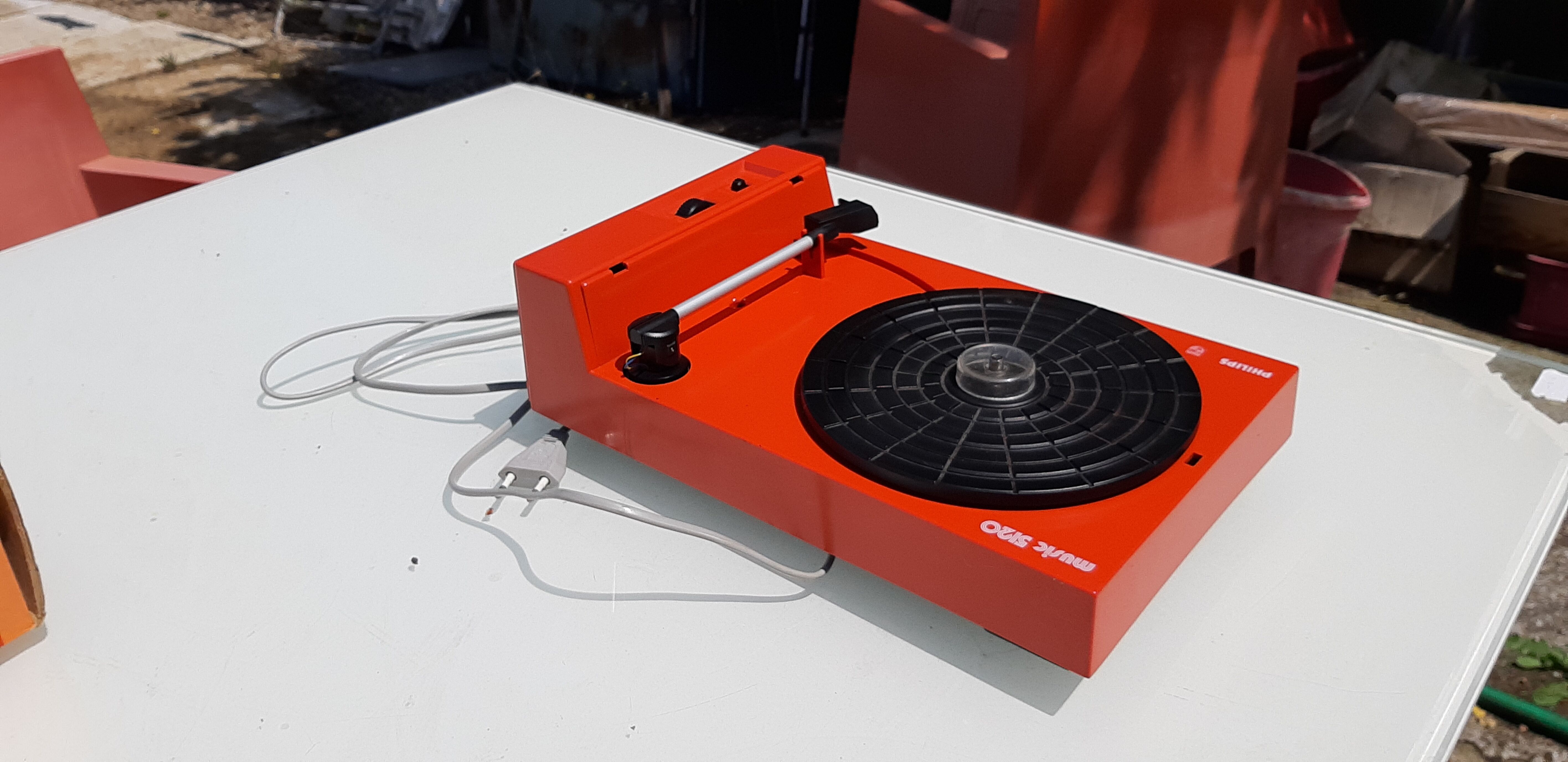 Vintage record player Philips music 5120