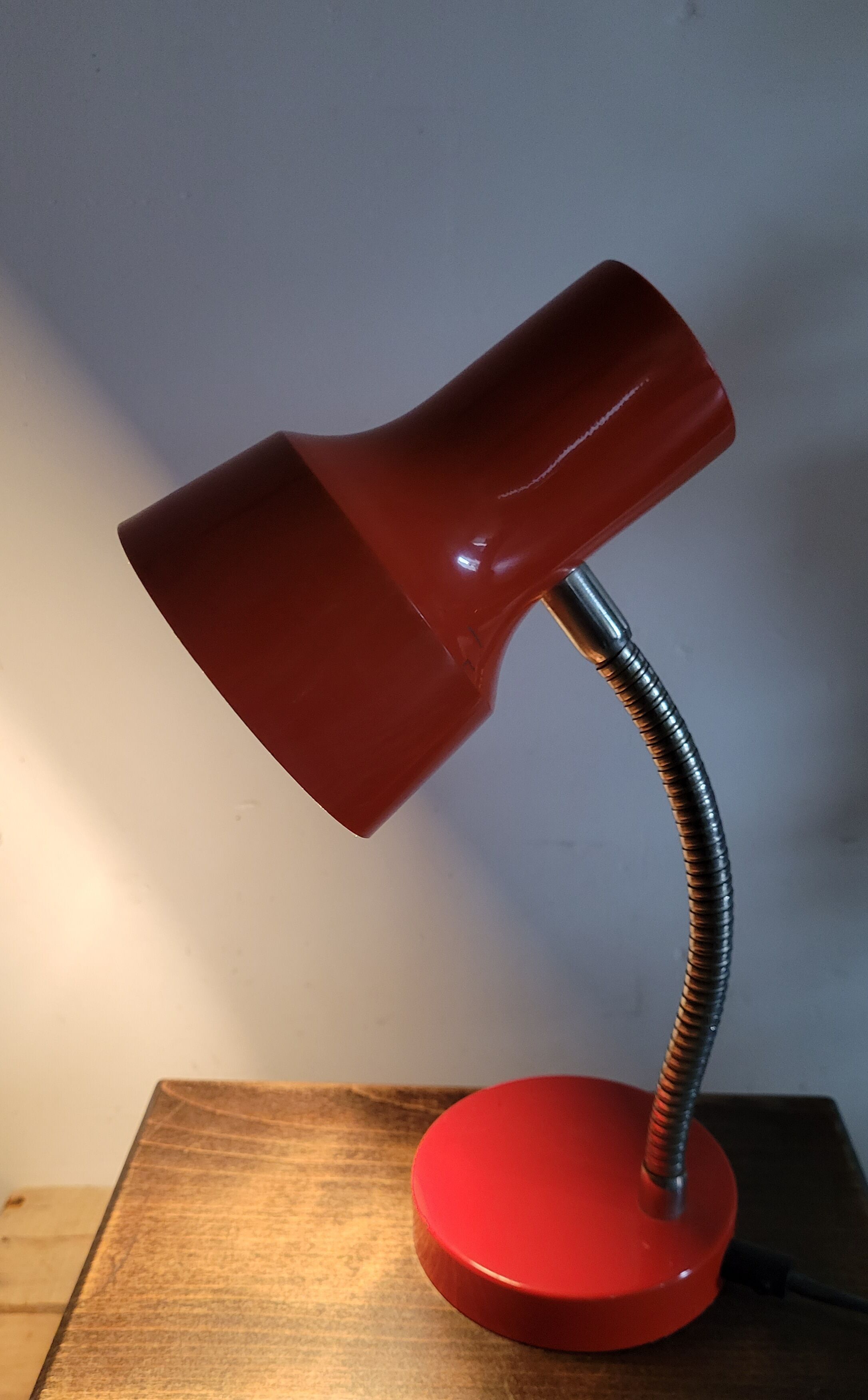 Flexible desk lamp