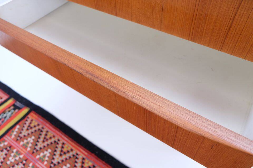 Vintage Danish secretary from the 1960s/70s, in teak, mid-century style.