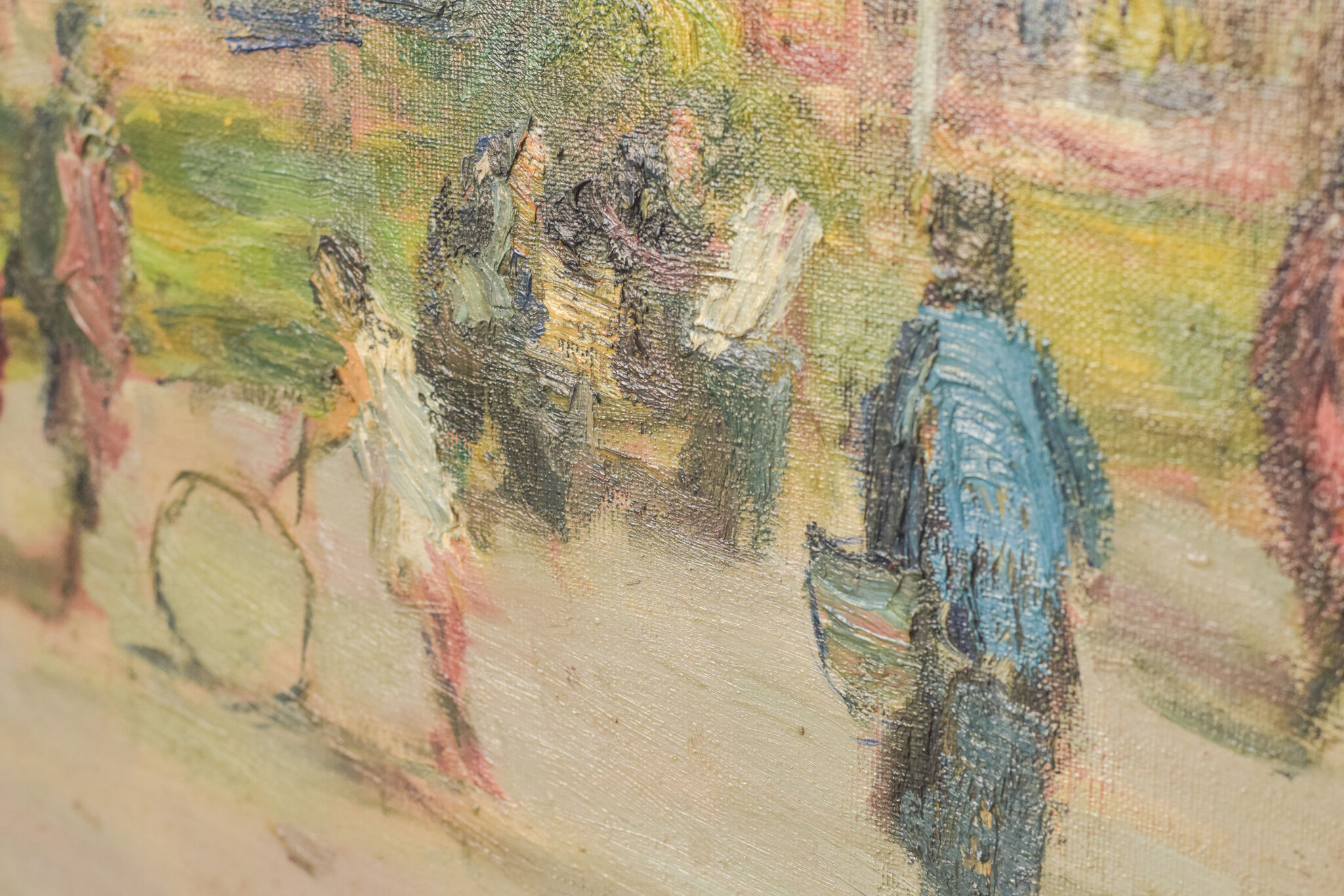 Francisco Planas Doria, Cityscape Painting, Barcelona