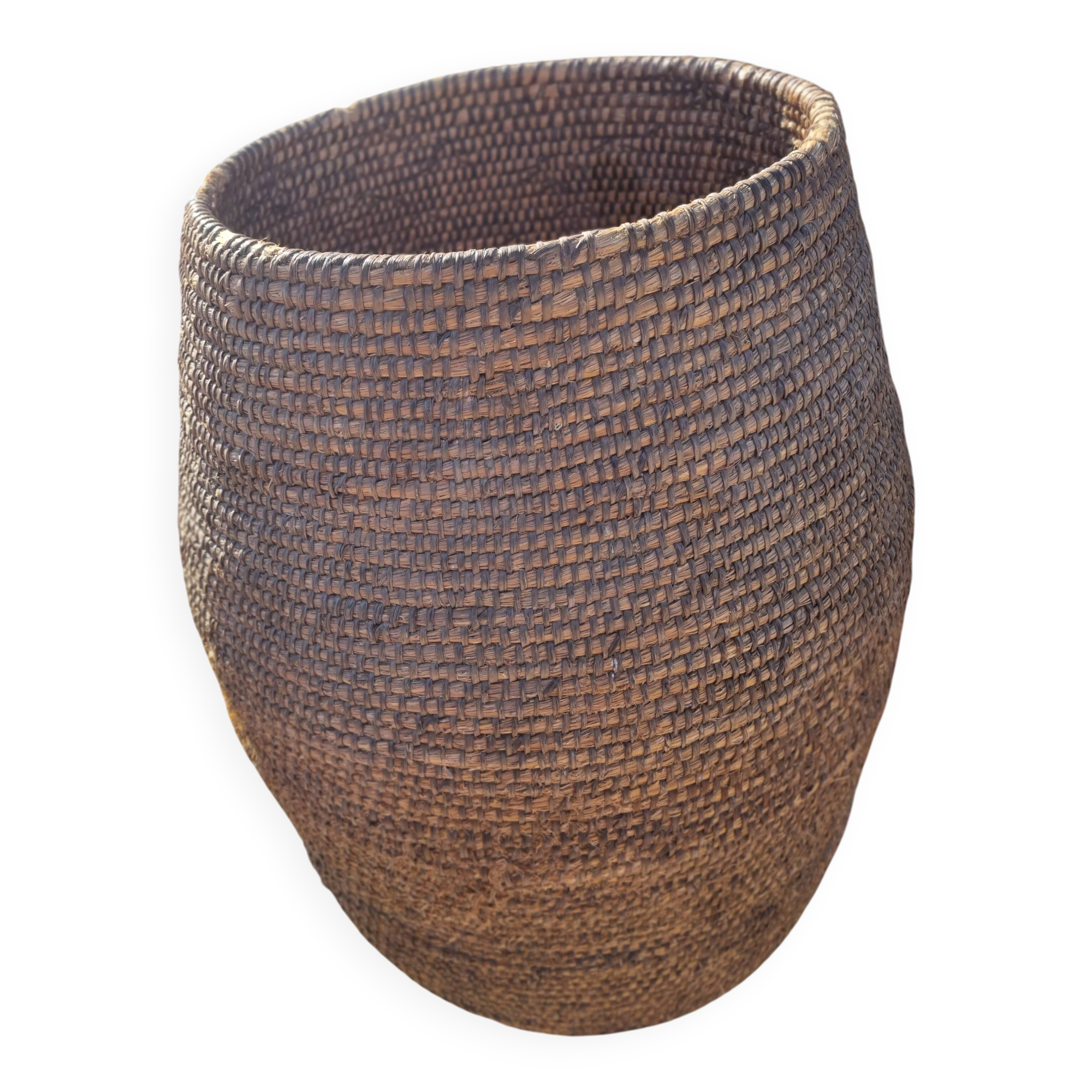 Huge 19th century grain basket