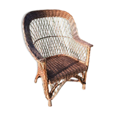 Armchair in rattan 1960-1970