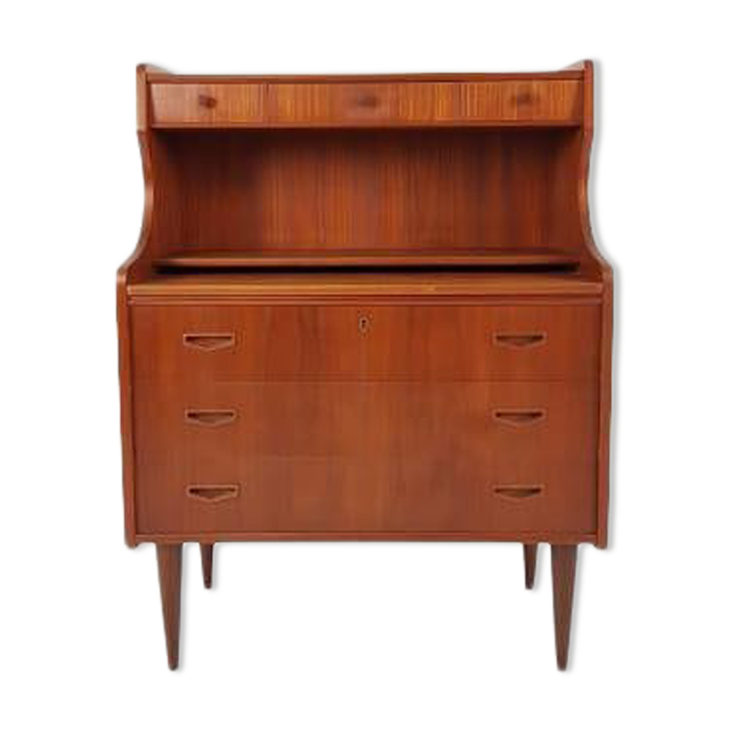 Danish teak secretary