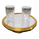 Art Deco mirrored tray