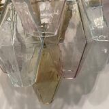 Murano Glass Polygon Sconces Set of 2