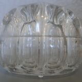 Pique fleurs moulded glass made in France no. 4 1/2