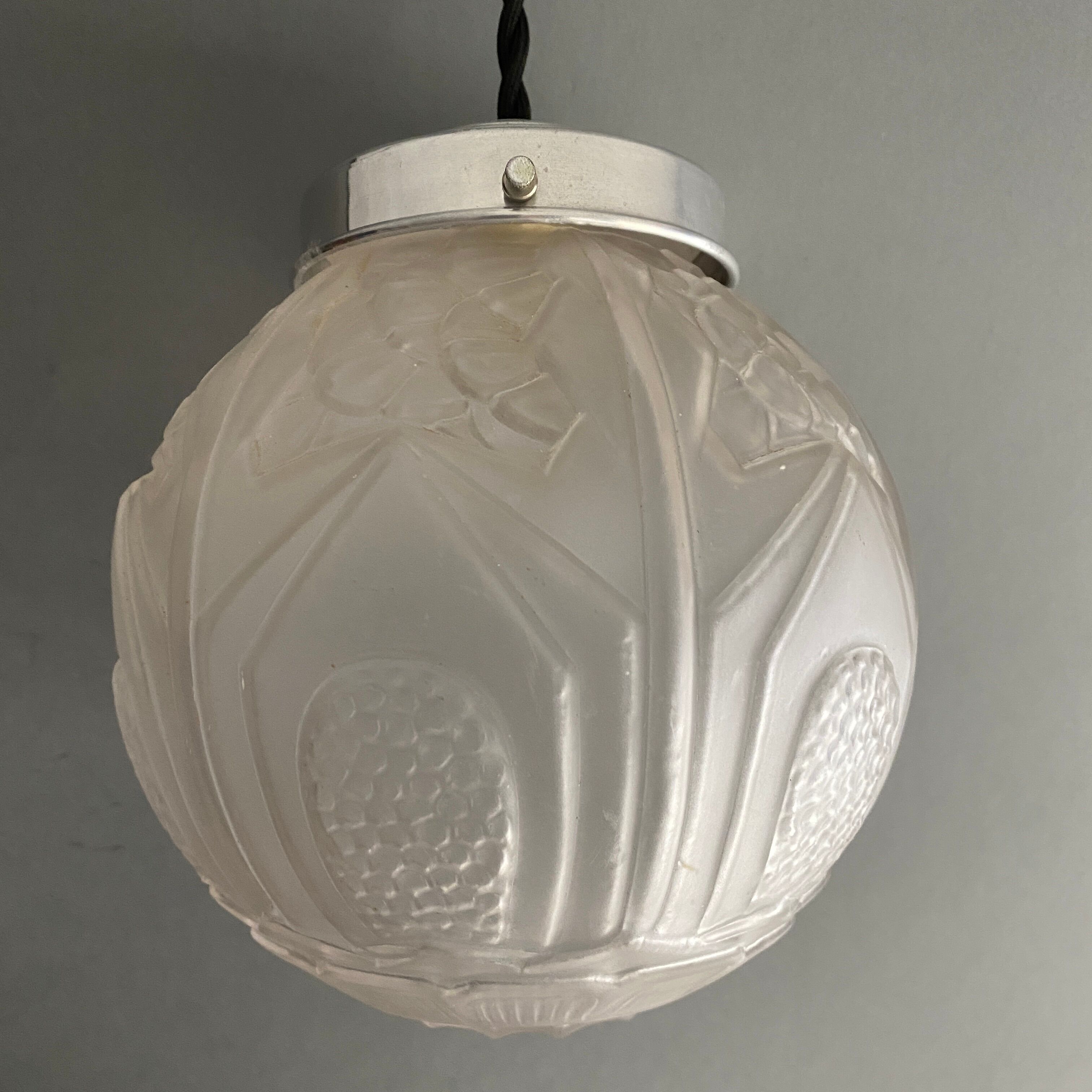 Former art-deco 14 cm hanging lamp