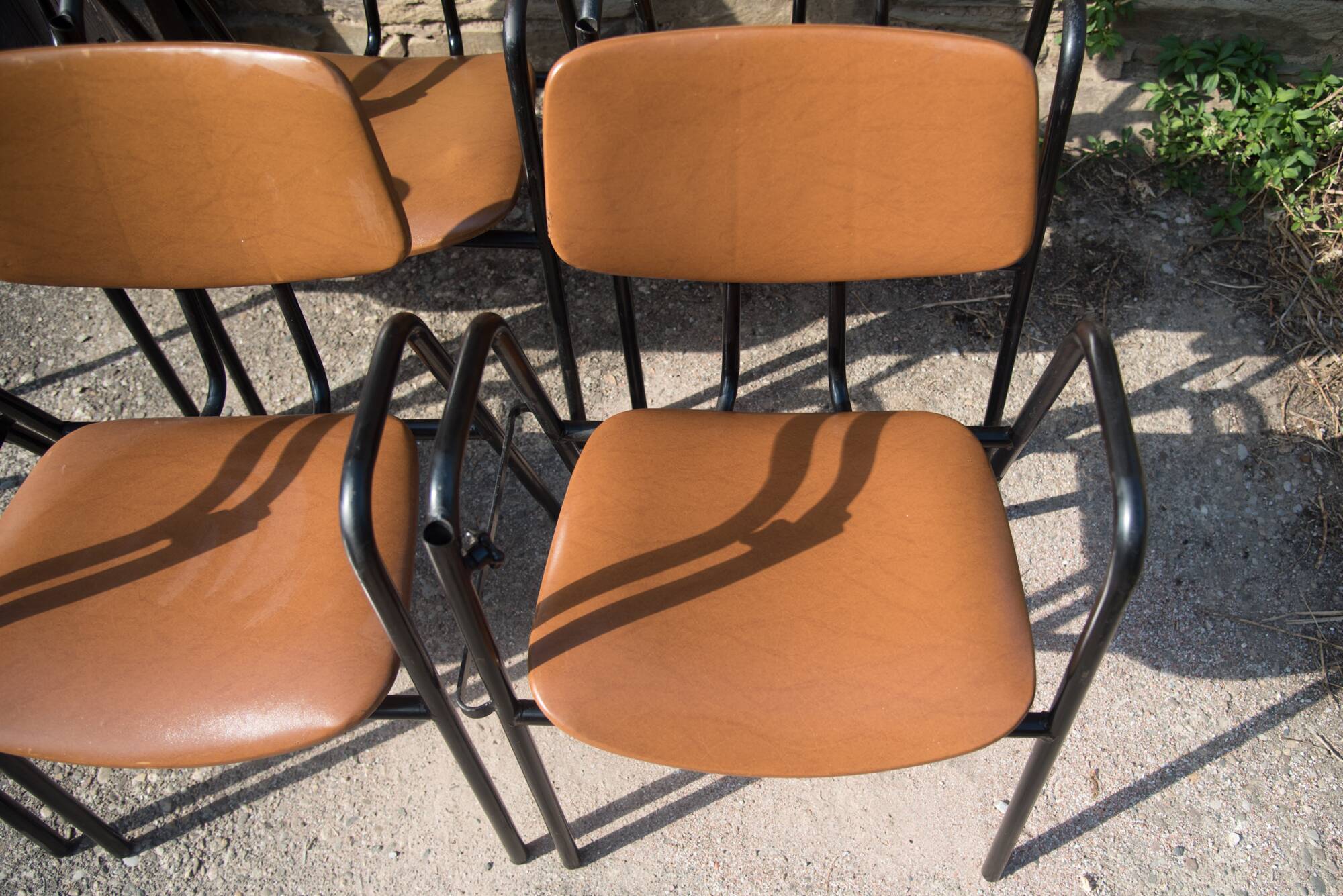 Set of 6 Stella armchairs - inseparable - 1960s