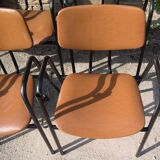 Set of 6 Stella armchairs - inseparable - 1960s