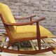 Danish teak rocking chair 1960