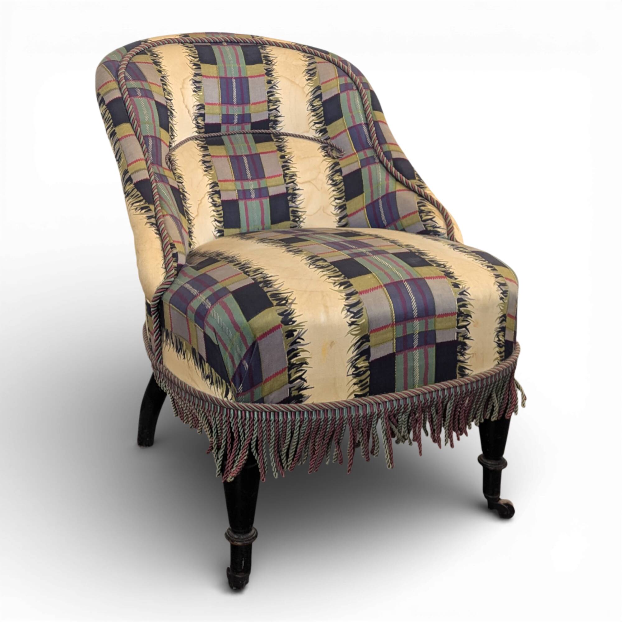 Napoleon III toad armchair