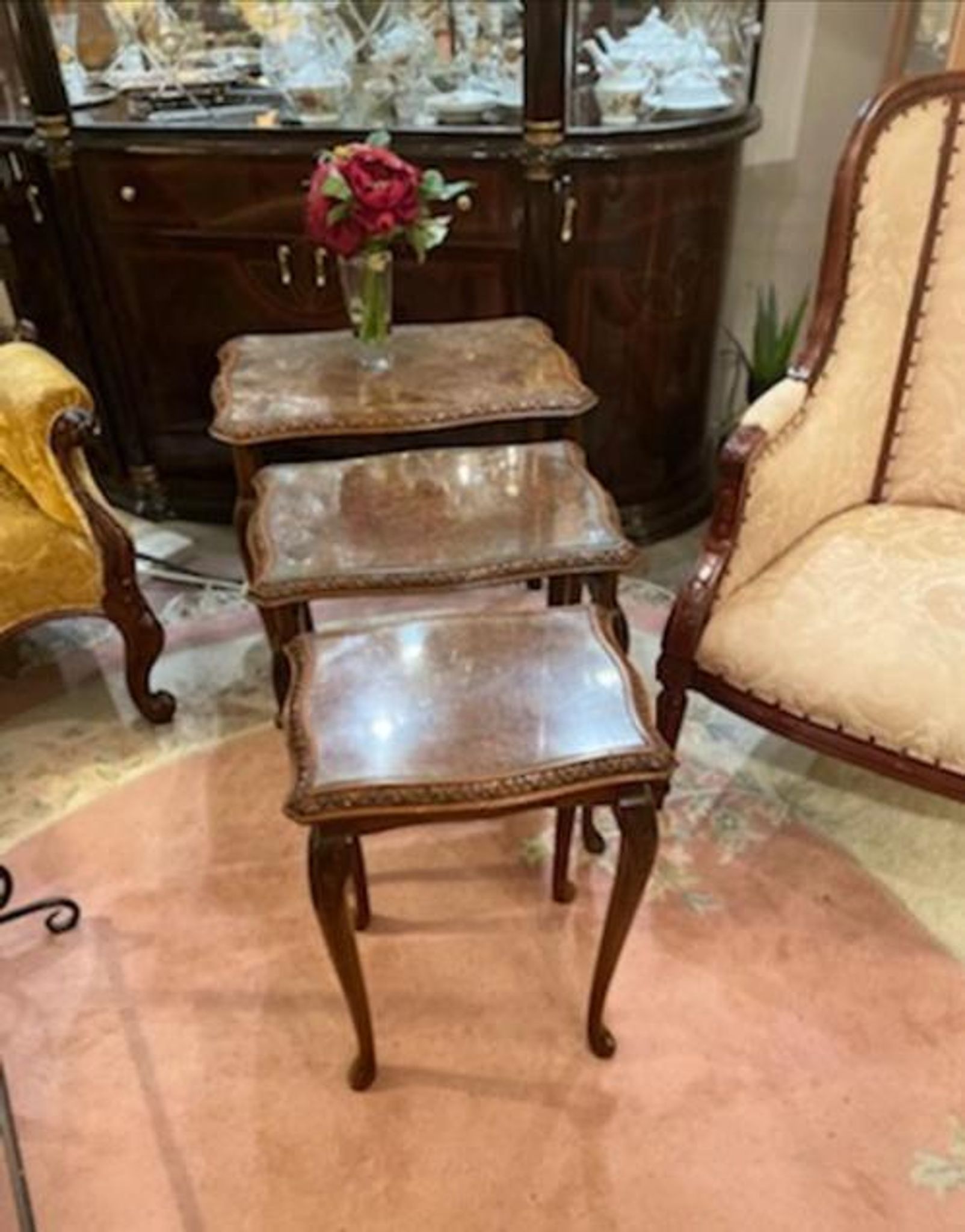 Lot de 3 tables gigognes