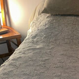 Old cotton bed throw