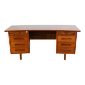 ORDO Mahogany Executive Desk – 1960