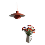 Vintage Louis Poulsen PH4/3 red - Poul Henningsen - danish design pendant