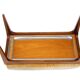 Tabouret "repose-pied" en acajou, Suède, 1950