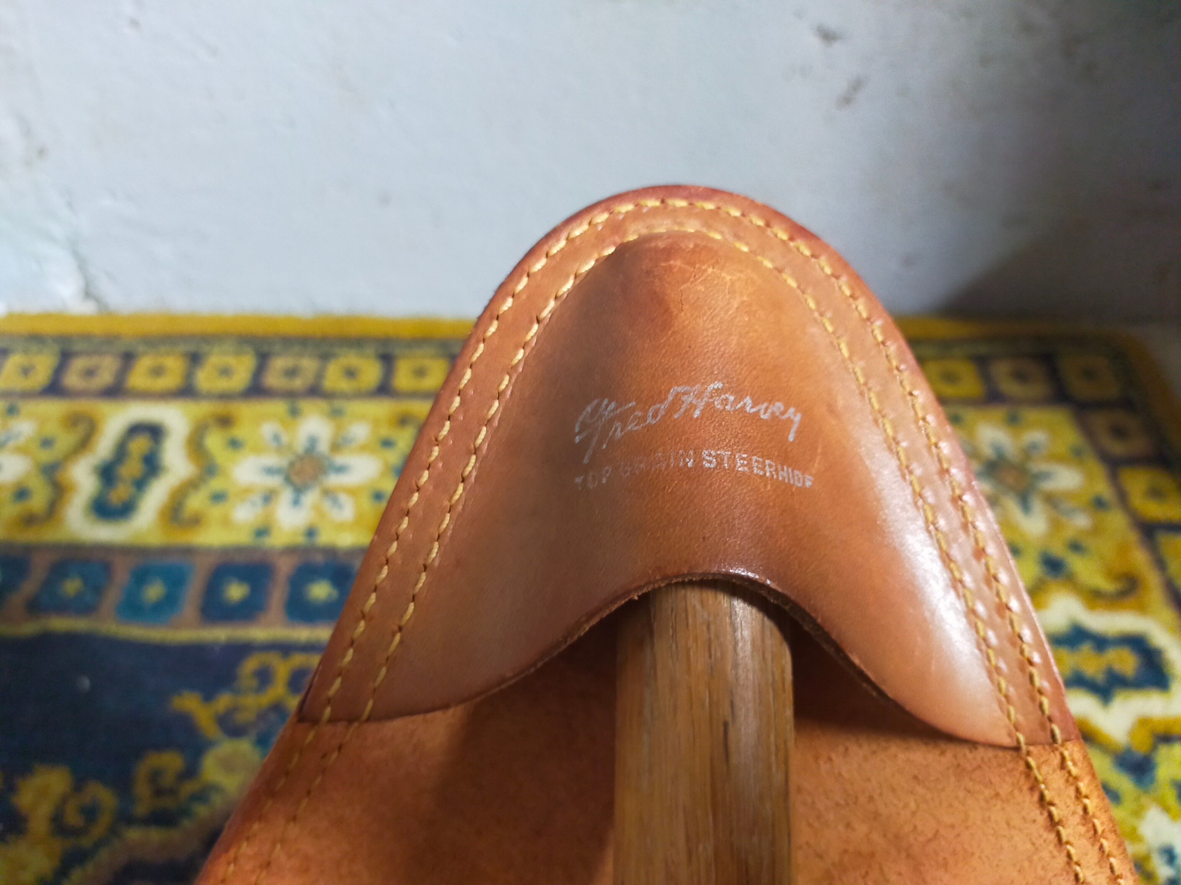 Fred Harvey Leather Arizona 82 Folding Stool