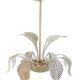 4-light glass chandelier attributed to Murano, 20th century