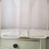 Vintage magazine holders in transparent plexiglass 1980s