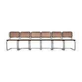 Set of 6 chairs B32 By Marcel Breuer