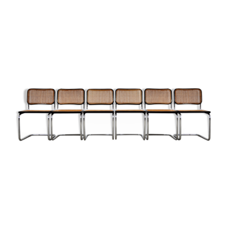 Set of 6 chairs B32 By Marcel Breuer