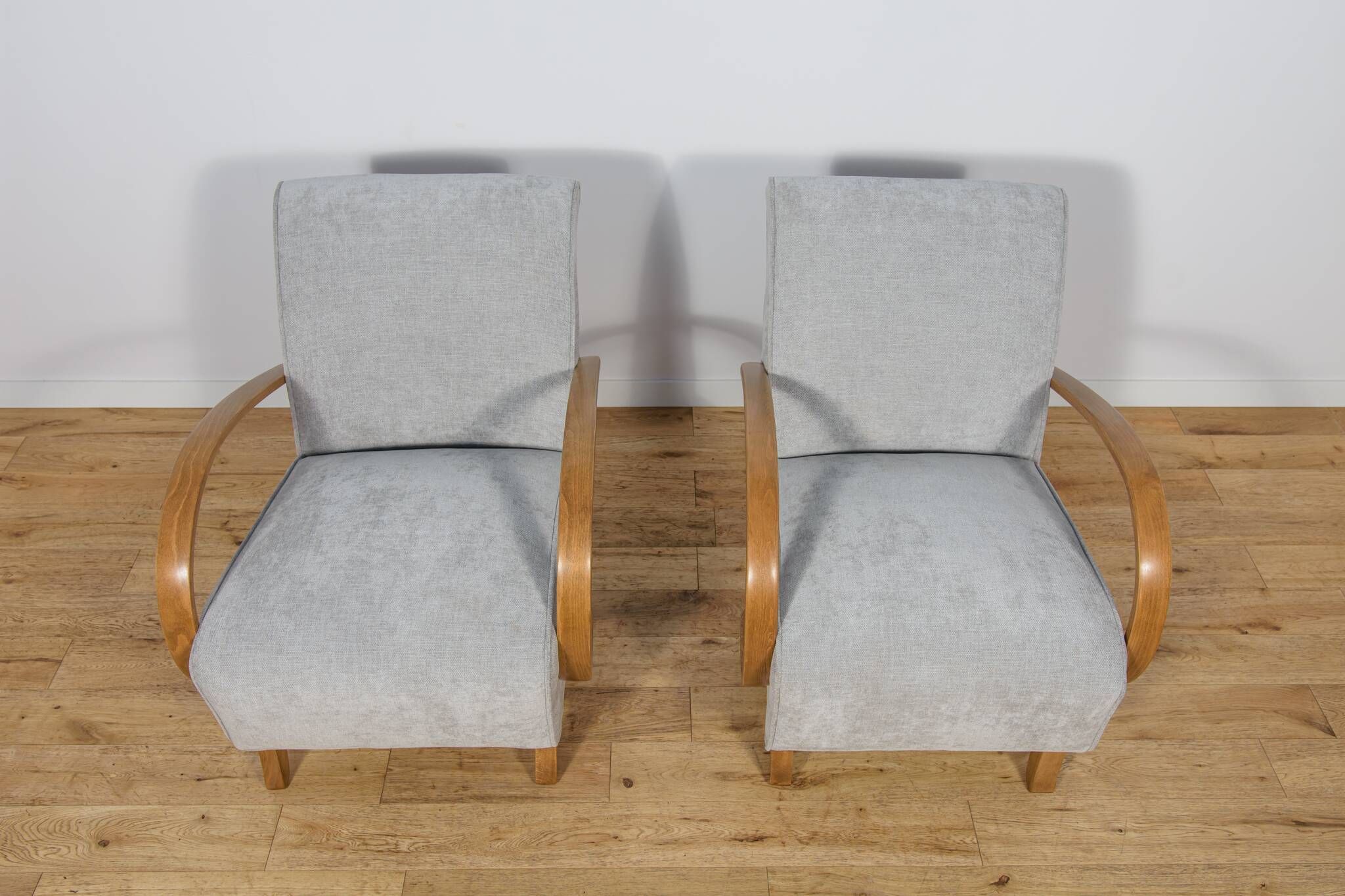 Model 410 armchairs by Jindřich Halabala for Up Závody, 1930s, set of 2
