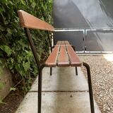 Vintage school bench