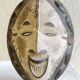 Antique wooden mask African Igbo art from Nigeria