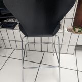Bar stool series 7 by Arne Jacobsen, Fritz Hansen