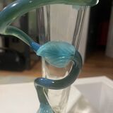 Blown glass vase. 1990