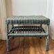 Table basse en rotin