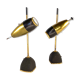 Oscar Torlasco, pair of table lamps modele 577, Lumi Milan, 1960