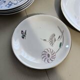 60s porcelain plate sets